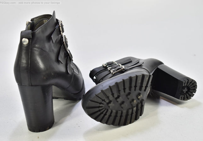 Hammerstein Damen Stiefelette Boots EUR 40 Nr. 25-B 861-gebrauchte Schuhe-Second hand-SchuhGebraucht