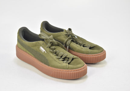 Puma Suede Damen Sportschuhe Sneaker EUR 37,5 Nr. 24-P 1326-Schuh-Gebraucht-secondhand