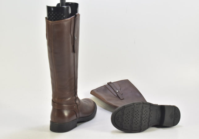 Geox Damen Stiefel Stiefelette Boots EUR 36 Nr. 24-B 3563-Schuh-Gebraucht-secondhand