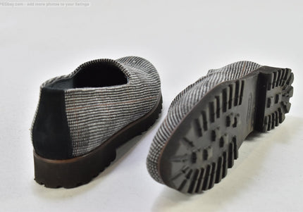 Waldläufer Damen Halbschuhe Slipper Ballerinas UK 4,5 Nr. 25-T 726-gebrauchte schuhe-second hand-SchuhGebraucht