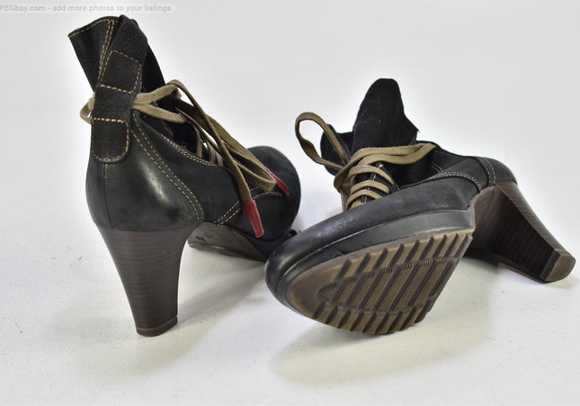 Tamaris Damen Stiefelette Boots EUR 36 Nr. 25-B 536-second hand-gebrauchte Schuhe-SchuhGebraucht