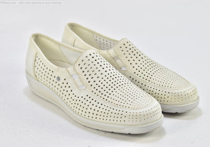 Ara Damen Halbschuhe Slipper Ballerinas UK 6,5 Nr. 25-M 865-Schuh-Gebraucht-secondhand