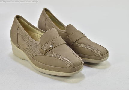 Waldläufer  Damen Halbschuhe Slipper Ballerinas  UK 4,5 Nr. 25-O 1822