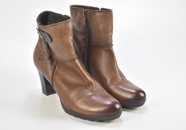 Marco Tozzi Damen Stiefelette Boots EUR 39 Nr. 24-F 2378-Schuh-Gebraucht-secondhand
