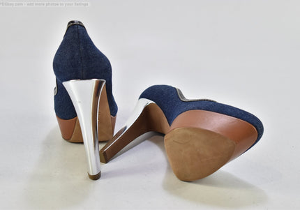 Sergio Rossi  Damen Pumps High Heels  EUR 39 Nr. 25-O 1095