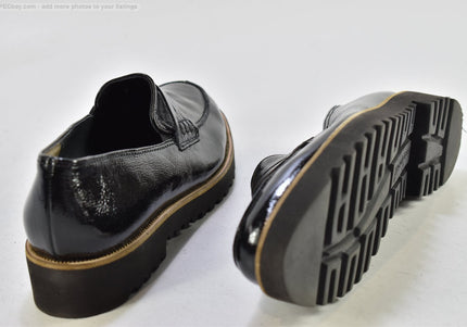 Paul Green Damen Halbschuhe Slipper Ballerinas UK 8 Nr. 25-T 727-gebrauchte schuhe-second hand-SchuhGebraucht