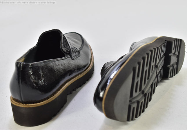 Paul Green Damen Halbschuhe Slipper Ballerinas UK 8 Nr. 25-T 727-gebrauchte schuhe-second hand-SchuhGebraucht
