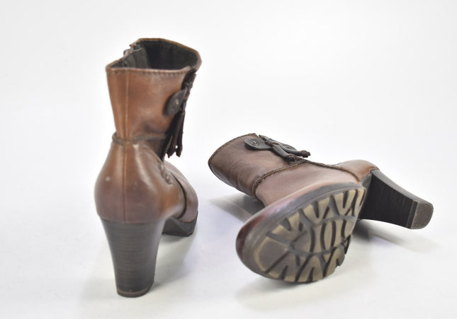 Marco Tozzi Damen Stiefelette Boots EUR 39 Nr. 24-F 2378-Schuh-Gebraucht-secondhand