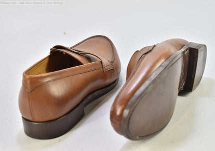 1987 by Carlos Santos Herren Halbschuhe Slipper UK 10,5 Nr. 25-P 1842-SchuhGebraucht