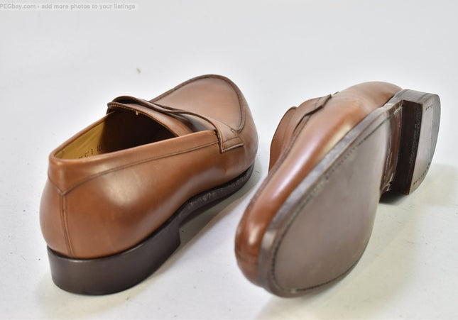 1987 by Carlos Santos Herren Halbschuhe Slipper UK 10,5 Nr. 25-P 1842-SchuhGebraucht
