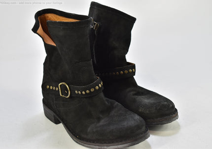 Fiorentini&Baker Damen Stiefelette Boots EUR 37 Nr. 25-B 863-gebrauchte Schuhe-Second hand-SchuhGebraucht