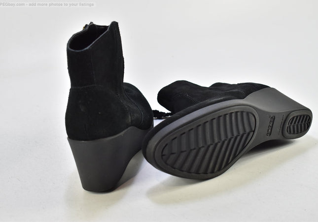 Crocs Damen Stiefelette Boots SL 27cm Nr.25-B 1079-gebrauchte Schuhe-second hand-SchuhGebraucht