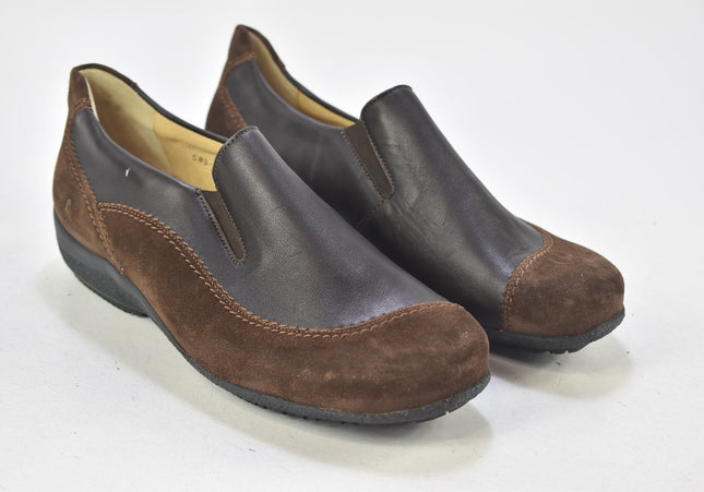 Hartjes Damen Halbschuhe Slipper Ballerinas UK 7,5 Nr. 24-A 4241-Schuh-Gebraucht-secondhand