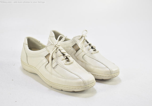 Waldläufer Damen Halbschuhe Freizeitschuhe UK 4 Nr. 25-J 3345-Schuh-Gebraucht-secondhand