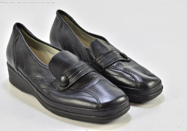 Waldläufer Damen Halbschuhe Slipper Ballerinas UK 6 Nr. 25-M 866-Schuh-Gebraucht-secondhand
