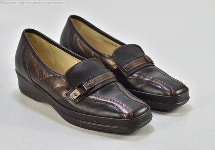 Waldläufer  Damen Halbschuhe Slipper Ballerinas  UK 6 Nr. 25-O 1823