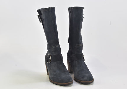 Gabor Damen Stiefel Stiefelette Boots UK 4 Nr. 24-B 2601-Schuh-Gebraucht-secondhand
