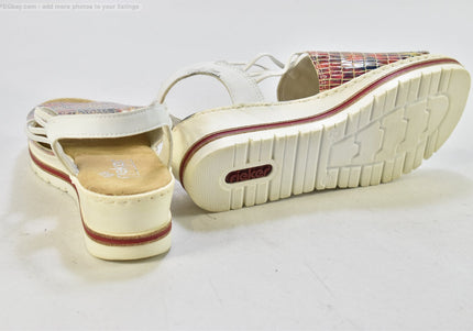 Rieker  Damen Sandale Sandalette  EUR 36 Nr. 26-S 4180