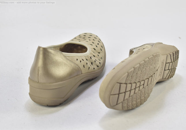 Solidus Damen Halbschuhe Slipper Ballerinas UK 5 Nr. 24-X 2440-Schuh-Gebraucht-secondhand