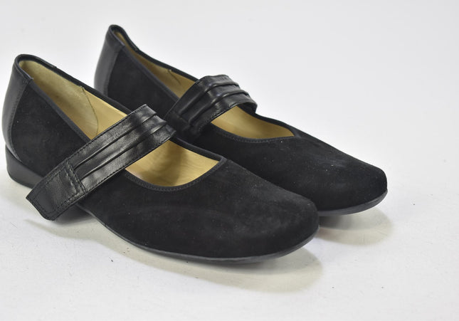 Hassia Damen Halbschuhe Slipper Ballerinas UK 6,5 Nr. 24-P 2378-Schuh-Gebraucht-secondhand
