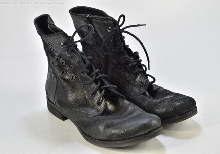 Khrio Damen Stiefelette Boots EUR 42 Nr. 25-B 864-gebrauchte Schuhe-Second hand-SchuhGebraucht