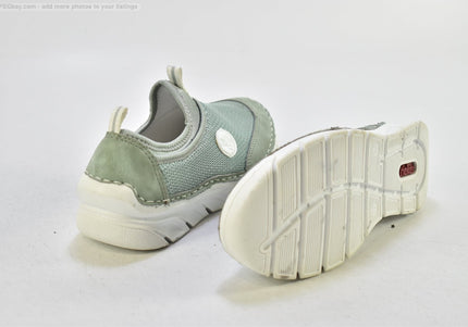 Rieker  Damen Halbschuhe Slipper Ballerinas  EUR 39 Nr. 26-Z 1191