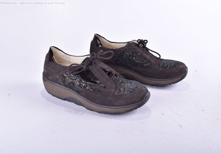 Waldläufer  Damen Halbschuhe Freizeitschuhe  UK 4,5 Nr. 25-P 1302
