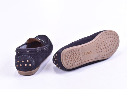 Gabor Damen Halbschuhe Slipper Ballerinas UK 4,5 Nr. 23-F 661-Schuh-Gebraucht-secondhand