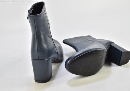ViA Milano Damen Stiefelette Boots EUR 38 Nr.25-B 1081-gebrauchte Schuhe-second hand-SchuhGebraucht