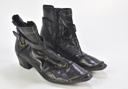 Cypres Damen Stiefelette Boots EUR 36 Nr. 24-F 3671-Schuh-Gebraucht-secondhand