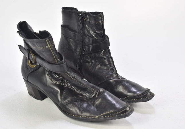 Cypres Damen Stiefelette Boots EUR 36 Nr. 24-F 3671-Schuh-Gebraucht-secondhand
