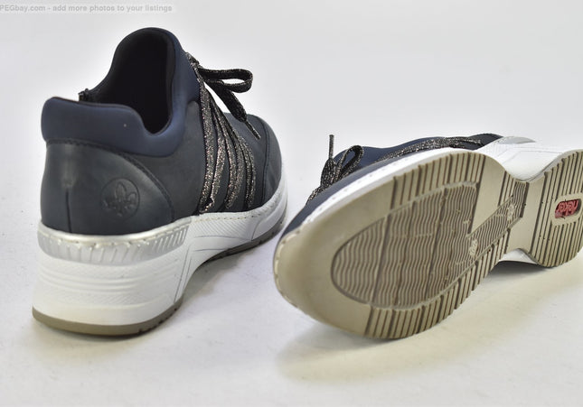 Rieker  Damen Halbschuhe Freizeitschuhe  Gr. 42 Nr. 26-T 186