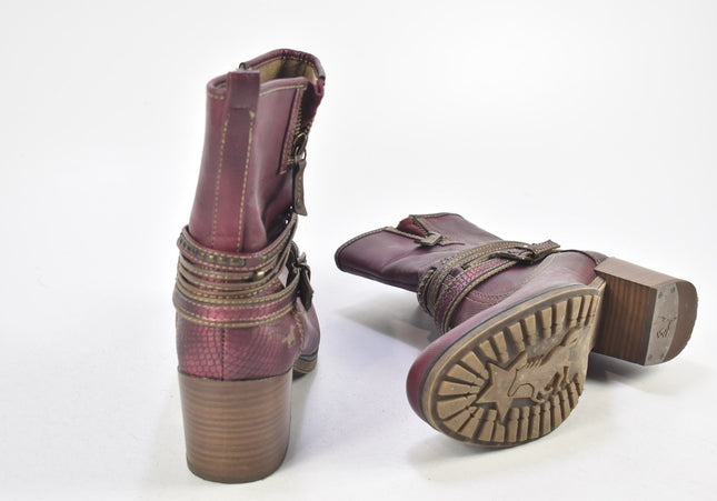Mustang Damen Stiefelette Boots EUR 40 Nr. 24-F 2380-Schuh-Gebraucht-secondhand