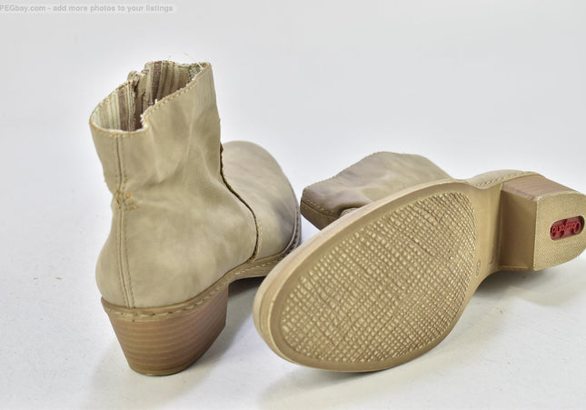 Rieker Damen Stiefelette Boots EUR 41 Nr. 25-B 539-second hand-gebrauchte Schuhe-SchuhGebraucht