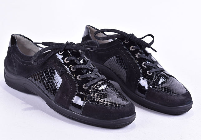 Waldläufer Damen Halbschuhe Freizeitschuhe UK 8,5 Nr. 24-Y 4083-Schuh-Gebraucht-secondhand