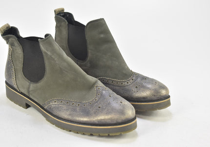 Paul Green Damen Stiefelette Boots UK 6 Nr. 24-F 4170-Schuh-Gebraucht-secondhand
