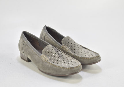 Jenny Damen Halbschuhe Slipper Ballerinas UK 4,5 Nr. 24-X 1658-Schuh-Gebraucht-secondhand