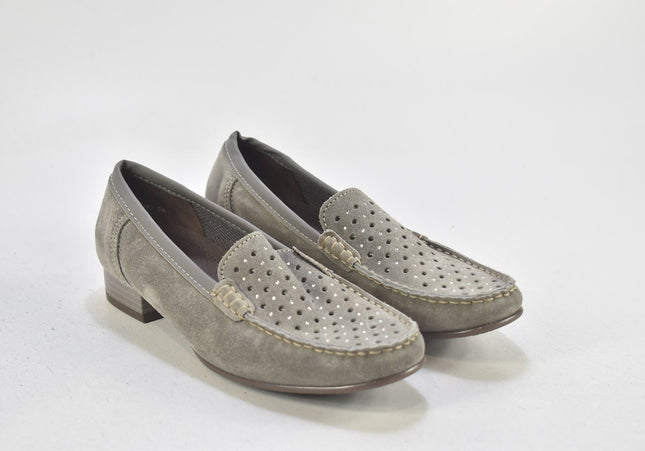 Jenny Damen Halbschuhe Slipper Ballerinas UK 4,5 Nr. 24-X 1658-Schuh-Gebraucht-secondhand
