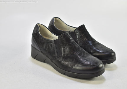 Waldläufer  Damen Halbschuhe Slipper Ballerinas  UK 4,5 Nr. 26-Z 1193