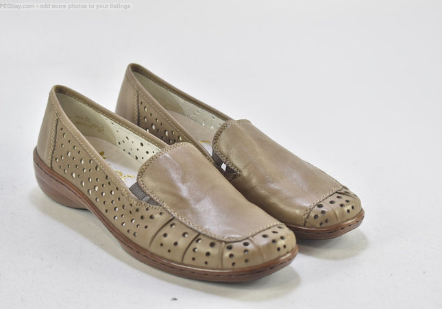 Rieker Damen Halbschuhe Slipper Ballerinas EUR 37 Nr. 25-M 187-Schuh-Gebraucht-secondhand