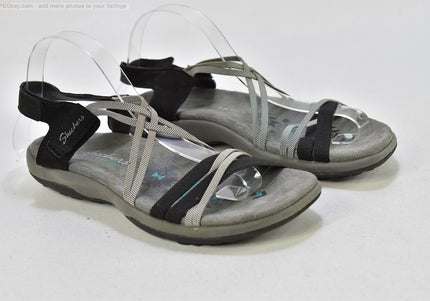 Skechers Damen Sandale Sandalette US 7 Nr. 25 S 4157-SchuhGebraucht