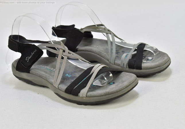 Skechers Damen Sandale Sandalette US 7 Nr. 25 S 4157-SchuhGebraucht