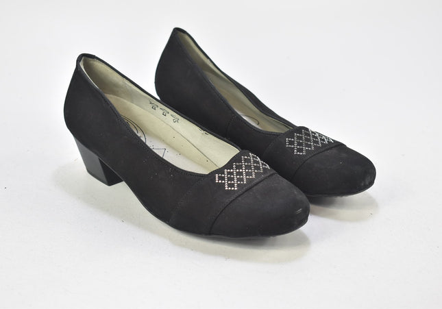 Waldläufer Damen Pumps High Heels UK 6 Nr. 24-A 4500-Schuh-Gebraucht-secondhand