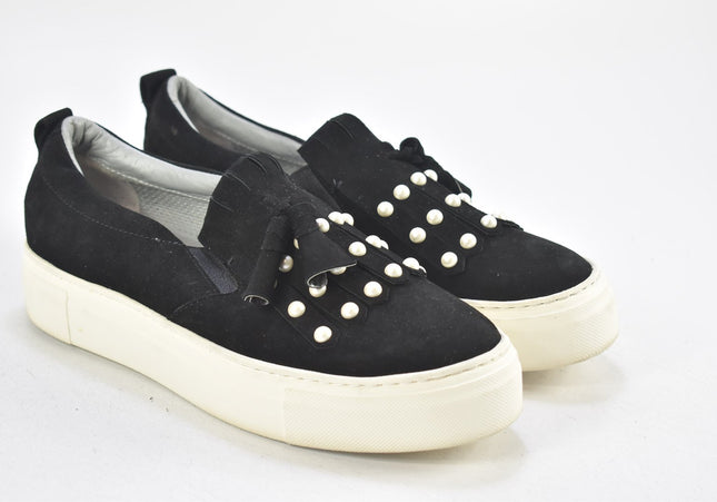 Maripé Damen Halbschuhe Slipper Ballerinas SL 26,5 cm Nr. 24-F 1400-Schuh-Gebraucht-secondhand