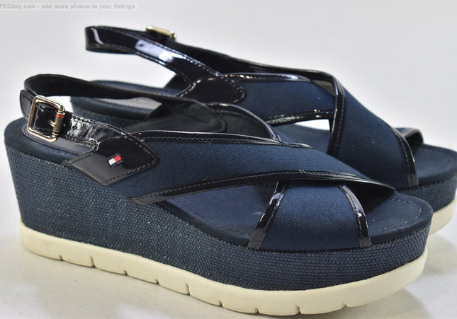 Tommy Hilfiger  Damen Sandale Sandalette  EUR 40 Nr. 26-S 1803