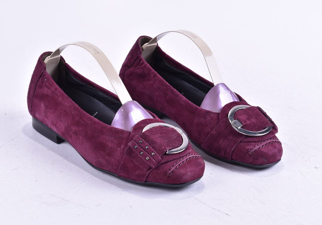 Semler Damen Halbschuhe Slipper Ballerinas UK 2,5 Nr. 24-Y 3360-Schuh-Gebraucht-secondhand