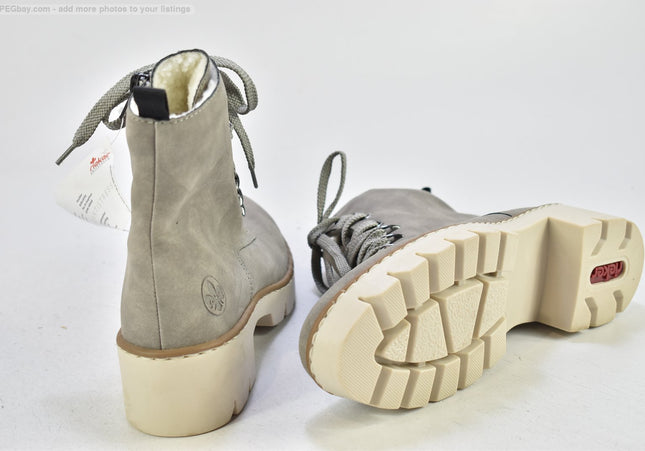 Rieker Damen Stiefelette Boots EUR 37 Nr. 25-B 540-second hand-gebrauchte Schuhe-SchuhGebraucht
