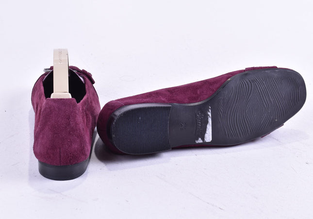 Semler Damen Halbschuhe Slipper Ballerinas UK 2,5 Nr. 24-Y 3360-Schuh-Gebraucht-secondhand