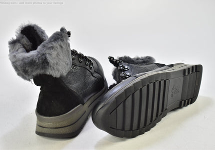 Ara Damen Stiefelette Boots UK 8 Nr. 25-B 866-gebrauchte Schuhe-Second hand-SchuhGebraucht