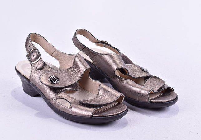 Waldläufer Damen Sandale Sandalette UK 4 Nr. 24-SD 1713-Schuh-Gebraucht-secondhand